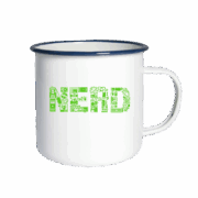 Personalisierbare Emaille Tasse mit farbigem Rand, bunt bedruckbar – Bild 5
